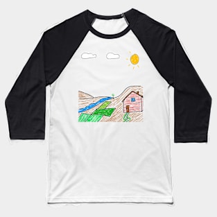 Natural kids art Baseball T-Shirt